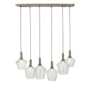[na zamówienie] Lampa wisząca Amy 110 cm – Gold – Coco Maison