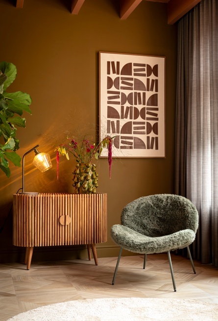 [na zamówienie] Lampa stołowa Amy 50 cm – Gold – Coco Maison