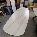 DEFEKT #2 Stół rozkładany Xooon Montello 200 + 2 x 50 cm x 100 cm ceramika na szkle hartowanym