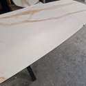 DEFEKT #2 Stół rozkładany Xooon Montello 200 + 2 x 50 cm x 100 cm ceramika na szkle hartowanym