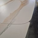 DEFEKT #3 Stół rozkładany Xooon Montello 200 + 2 x 50 cm x 100 cm ceramika na szkle hartowanym