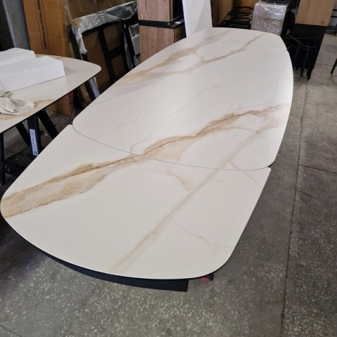 DEFEKT #4 Stół rozkładany Xooon Montello 200 + 2 x 50 cm x 100 cm ceramika na szkle hartowanym DEFEKT #4 Stół rozkładany Xooon Montello 200 + 2 x 50 cm x 100 cm ceramika na szkle hartowanym