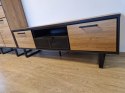 [K, defekt] Szafka RTV 180 cm H&H Avalon/ Avalox natural VINTAGE OAK