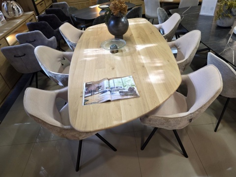 Zestaw stół PALMA 240 x 120 cm + 6 krzeseł INAYA Zestaw stół PALMA 240 x 120 cm + 6 krzeseł INAYA