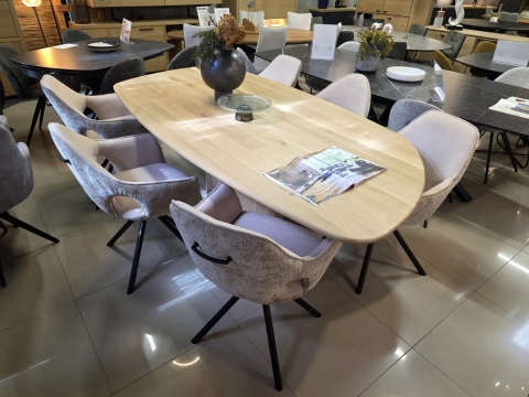 Zestaw stół PALMA 240 x 120 cm + 6 krzeseł INAYA Zestaw stół PALMA 240 x 120 cm + 6 krzeseł INAYA