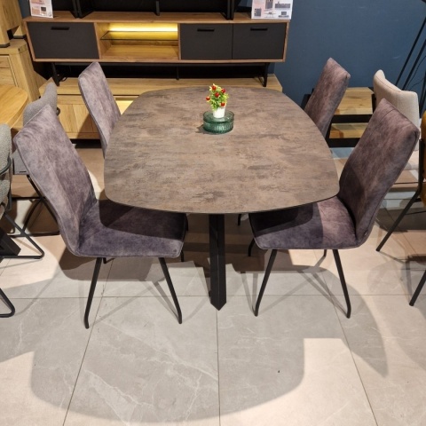 Zestaw stół MASURA Xooon 150 x 105 cm + zestaw 6 krzeseł Zestaw stół MASURA Xooon 150 x 105 cm + zestaw 6 krzeseł