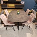 Zestaw stół MASURA Xooon 150 x 105 cm + zestaw 6 krzeseł