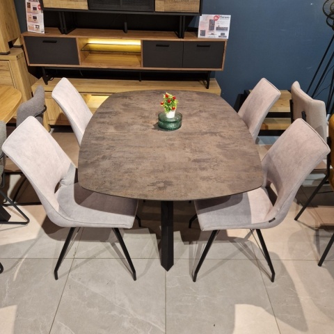 Zestaw stół MASURA Xooon 150 x 105 cm + zestaw 6 krzeseł Zestaw stół MASURA Xooon 150 x 105 cm + zestaw 6 krzeseł