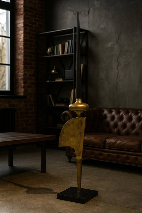 Dekoracja stojąca Dagger 110 cm, ręcznie wykonana z aluminium - Kare Design Dekoracja stojąca Dagger 110 cm, ręcznie wykonana z aluminium - Kare Design