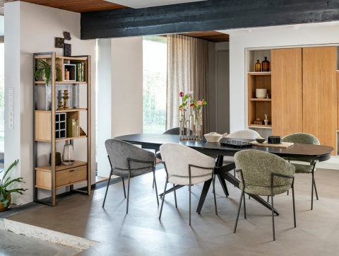 [na zamówienie] Stół Lazio Henders& Hazel 200 x 100 (+ 2 x 40 cm) ceramika