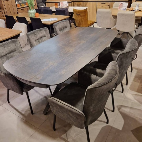 [na zamówienie] Stół Lazio Henders& Hazel 200 x 100 (+ 2 x 40 cm) ceramika