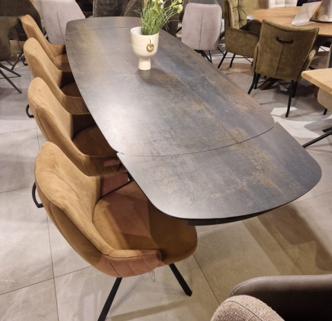 [na zamówienie] Stół Lazio Henders& Hazel 200 x 100 (+ 2 x 40 cm) ceramika