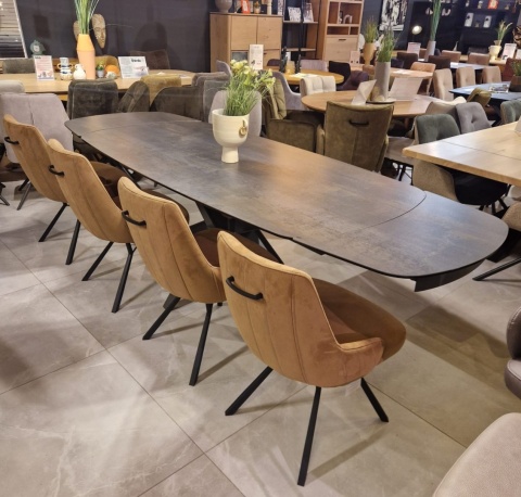 [na zamówienie] Stół Lazio Henders& Hazel 200 x 100 (+ 2 x 40 cm) ceramika