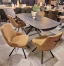 [na zamówienie] Stół Lazio Henders& Hazel 200 x 100 (+ 2 x 40 cm) ceramika