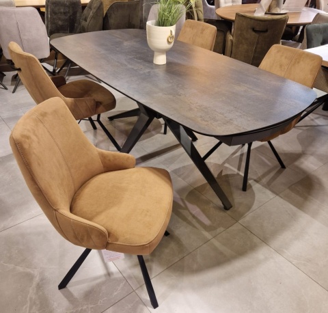 [na zamówienie] Stół Lazio Henders& Hazel 200 x 100 (+ 2 x 40 cm) ceramika