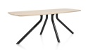 (M, #2 od ręki ) Stół Xooon Arvada 190 x 110 cm Oval lity dąb