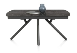 (M) Stół rozkładany z kolekcji Novello (HPL), marmur ONYX 200-278 cm Xooon