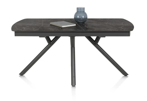 (M) Stół rozkładany z kolekcji Novello (HPL), marmur ONYX 200-278 cm Xooon