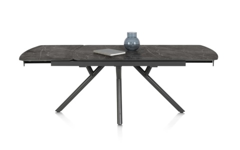 (M) Stół rozkładany z kolekcji Novello (HPL), marmur ONYX 200-278 cm Xooon (M) Stół rozkładany z kolekcji Novello (HPL), marmur ONYX 200-278 cm Xooon
