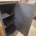 (M, defekt) Wysoka komoda H&H Jardin antracyt