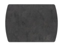[M od ręki, Defekt] Stół rozkładany Pavalon 140-190x100 cm na centralnej nodze, blat Primo Laminato (HPL) w kolorze antracytowym