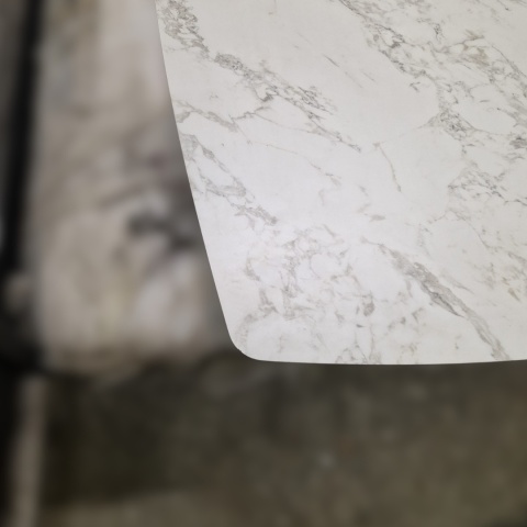 [M, od ręki defekt] Stół Henders& Hazel Palace 190+ 60 x 110 cm biały 4 klasyczne nogi