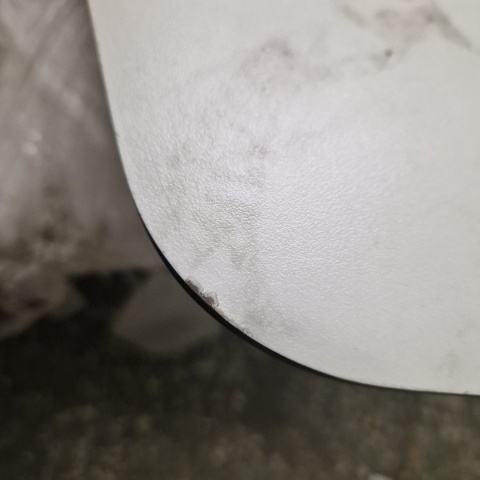 [M, od ręki defekt] Stół Henders& Hazel Palace 190+ 60 x 110 cm biały 4 klasyczne nogi