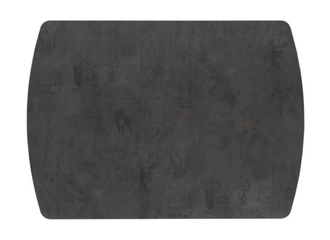 [M, od ręki] Duży stół rozkładany Pavalon 170-230x100 cm na centralnej nodze, blat Primo Laminato (HPL) antracyt