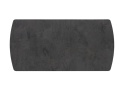 [na zamówienie] Największy stół rozkładany Pavalon 200-278x100 cm na centralnej nodze, blat Primo Laminato (HPL), kolor antracyt