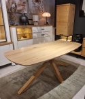 (K, od ręki ) Stół Xooon Arvada 190 x 110 cm Oval lity dąb