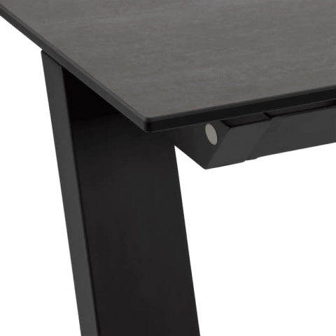 [R, od ręki] Stół rozkładany Henders & Hazel Stanford 200 +80 x 100 cm ceramika naszkle hartowanym