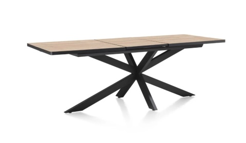 Stół H&H Avalox/ Avalon 160 + 50 x 98 cm vintage oak centralna noga Stół H&H Avalox/ Avalon 160 + 50 x 98 cm vintage oak centralna noga