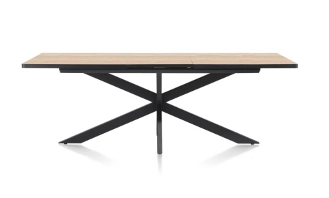 Stół H&H Avalox/ Avalon 160 + 50 x 98 cm vintage oak centralna noga Stół H&H Avalox/ Avalon 160 + 50 x 98 cm vintage oak centralna noga