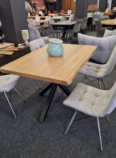 [T, od ręki] Stół 130 x 90 cm Henders& Hazel Metalox centralna noga