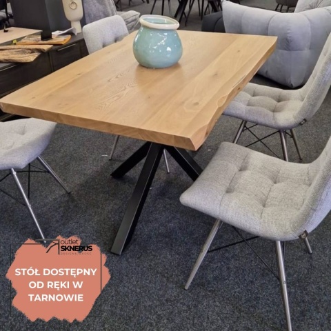 Zestaw stół H&H Metalox 130 x 90 + komplet krzeseł Zestaw stół H&H Metalox 130 x 90 + komplet krzeseł