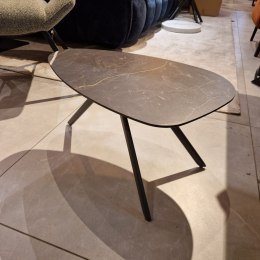 [K] Stolik kawowy / pomocniczy Henders & Hazel Palazio| Minato 60x40 cm, blat Primo Laminato w optyce kamienia