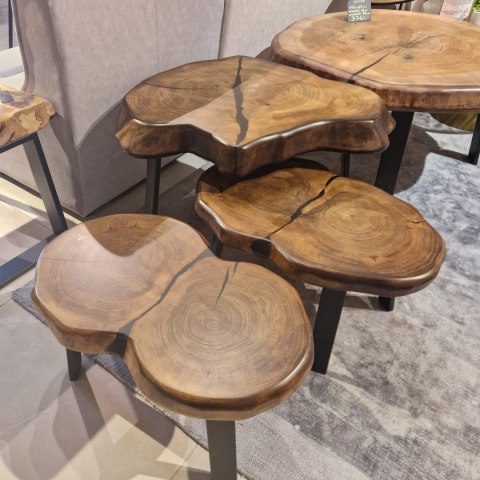 [K] Stolik z plastra orzecha różne warianty