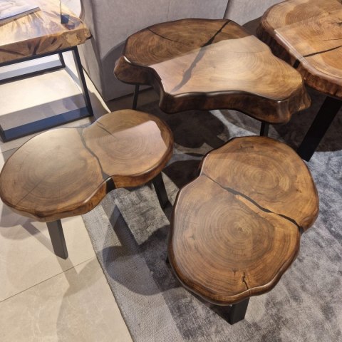 [K] Stolik z plastra orzecha różne warianty