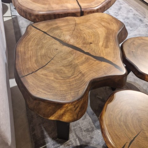 [K] Stolik z plastra orzecha różne warianty