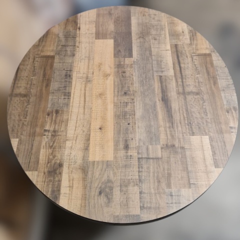 [M] Stół Avalox 130 x 110 cm driftwood centralna noga