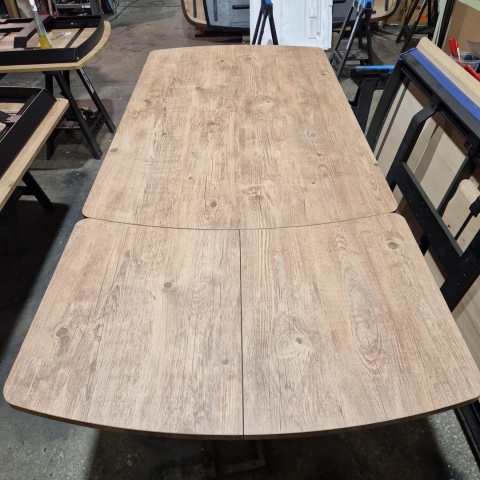 (M, defekt #1) Stół Henders& Hazel Pavalon 170+ 60 x 100 cm Barnwood