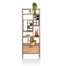 [M] Parawan / Regał na wino Pavarotti Henders& Hazel 70x190 cm, industrialny, laminat HPL