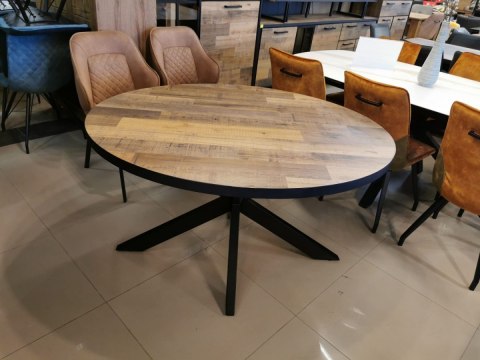 [M] Stół Avalox 130 x 110 cm driftwood centralna noga