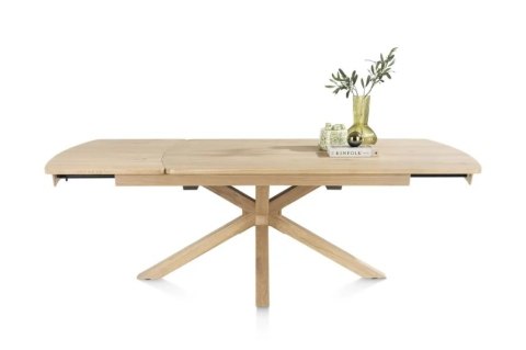 Stół rozkładany Henders & Hazel Nyon 170-230x100 cm, fornir dębowy, kolor Natural Sand