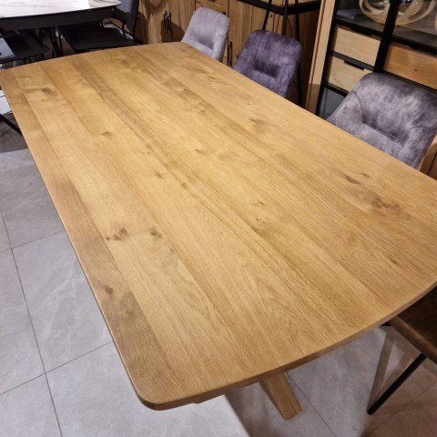 (M) Stół rozkładany NYON Henders& Hazel 200+80 x 100 cm, fornir dębowy, kolor Dune Oak/Dąb Wydmowy