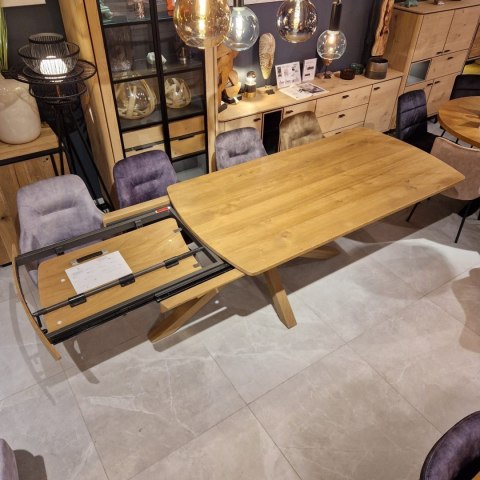 (M) Stół rozkładany NYON Henders& Hazel 200+80 x 100 cm, fornir dębowy, kolor Dune Oak/Dąb Wydmowy