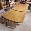 (M) Stół rozkładany NYON Henders& Hazel 200+80 x 100 cm, fornir dębowy, kolor Dune Oak/Dąb Wydmowy