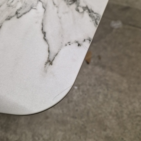 Defekt #1 Stół Henders& Hazel Vegas 170+ 60 x 100 cm ceramika na szkle hartowanym