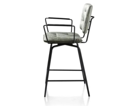 Hoker Henders& Hazel Manou zielony obrotowy z podłokietnikami