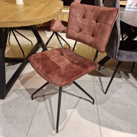 (K) Krzesło H&H Manou red wine